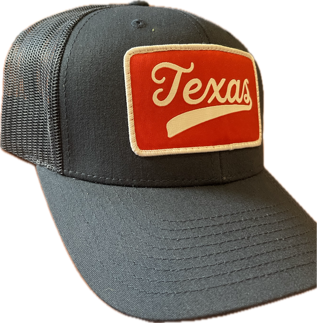 Texas Retro Trucker Hat - Navy