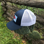 Texas Native Trucker Hat (Navy/White)