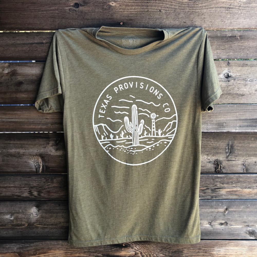 Texas Cactus T-Shirt from Texas Provisions