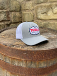 Texas Heritage Trucker Hat - Grey/White
