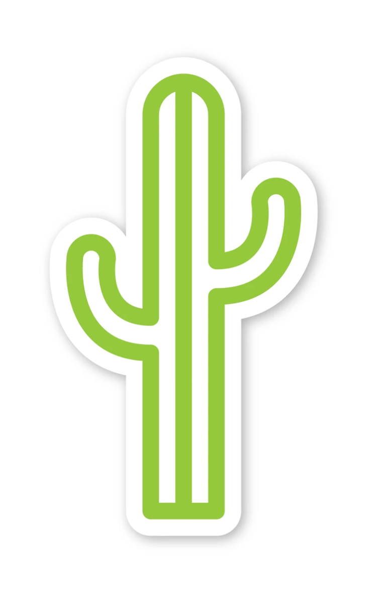 Cactus Sticker