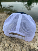 Premium Bassin’ Logo Hat - Navy/White
