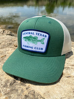 Central Texas Fishing Club Hat (Green/Tan)