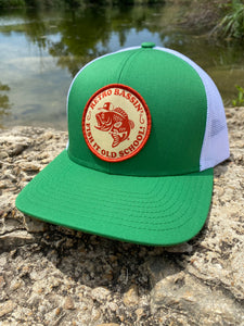 Premium Bassin’ Logo Hat - Kelley Green/White