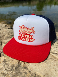 Retro Bassin’ Foam Trucker Hat