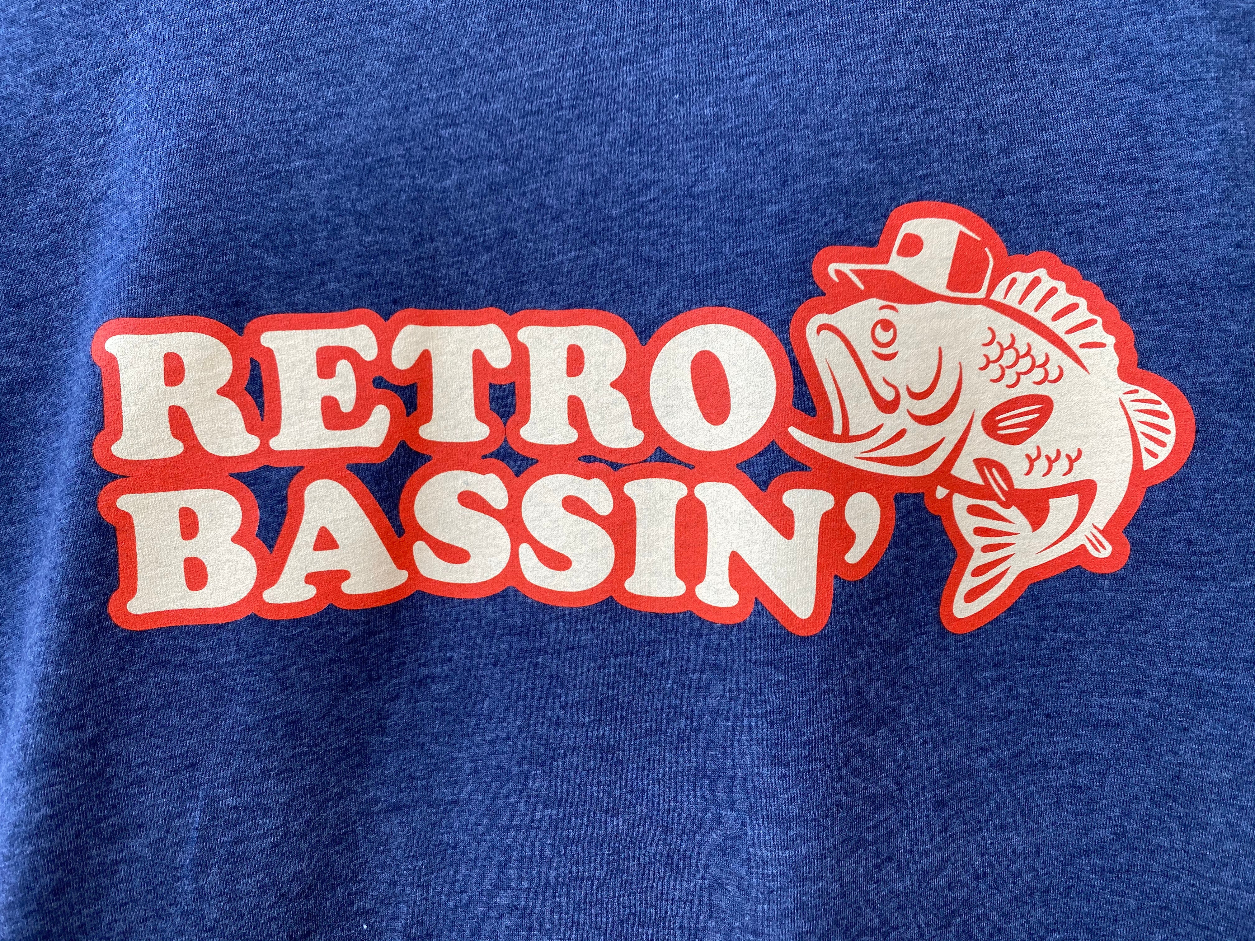 Retro Bassin’ Throwback Tee Shirt