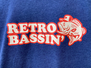 Retro Bassin’ Throwback Tee Shirt