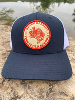 Premium Bassin’ Logo Hat - Navy/White