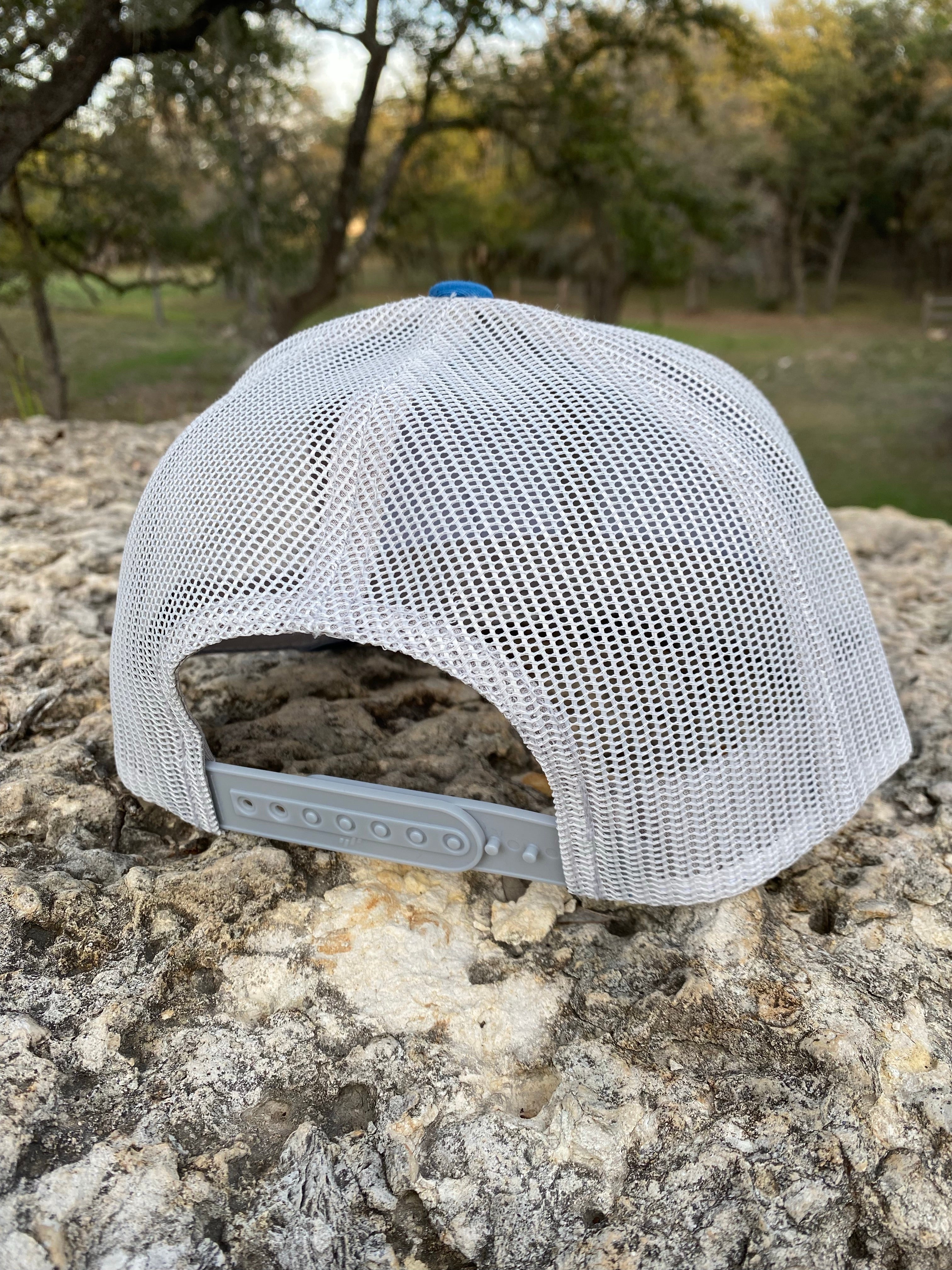 Central Texas Fishing Club Hat (Blue/White)