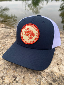 Premium Bassin’ Logo Hat - Navy/White
