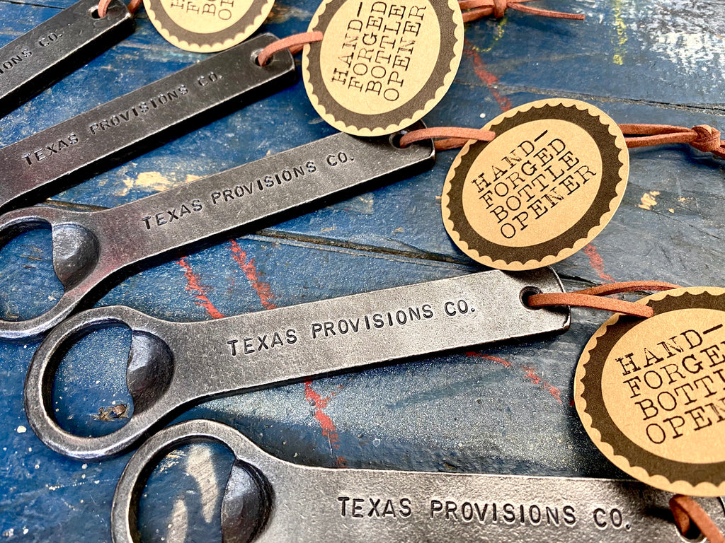 Texas Provisions Co. Hand Forged Bottle Opener